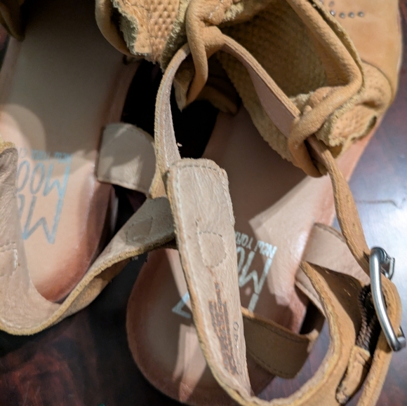 Miz Mooz Fifi Women's Tan Leather Sandals 40 - Picture 8 of 14